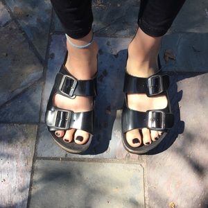 Birkenstock’s platform sandals